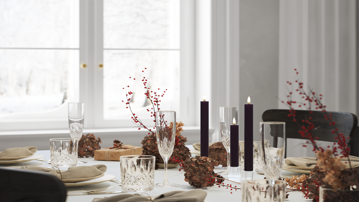 Funzione pratica del timer per il LED Candela da candelabro