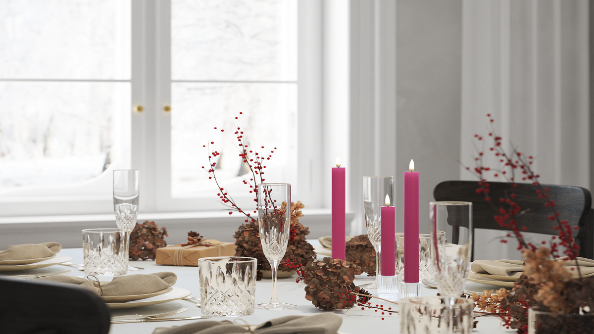 Funzione pratica del timer per il LED Candela da candelabro