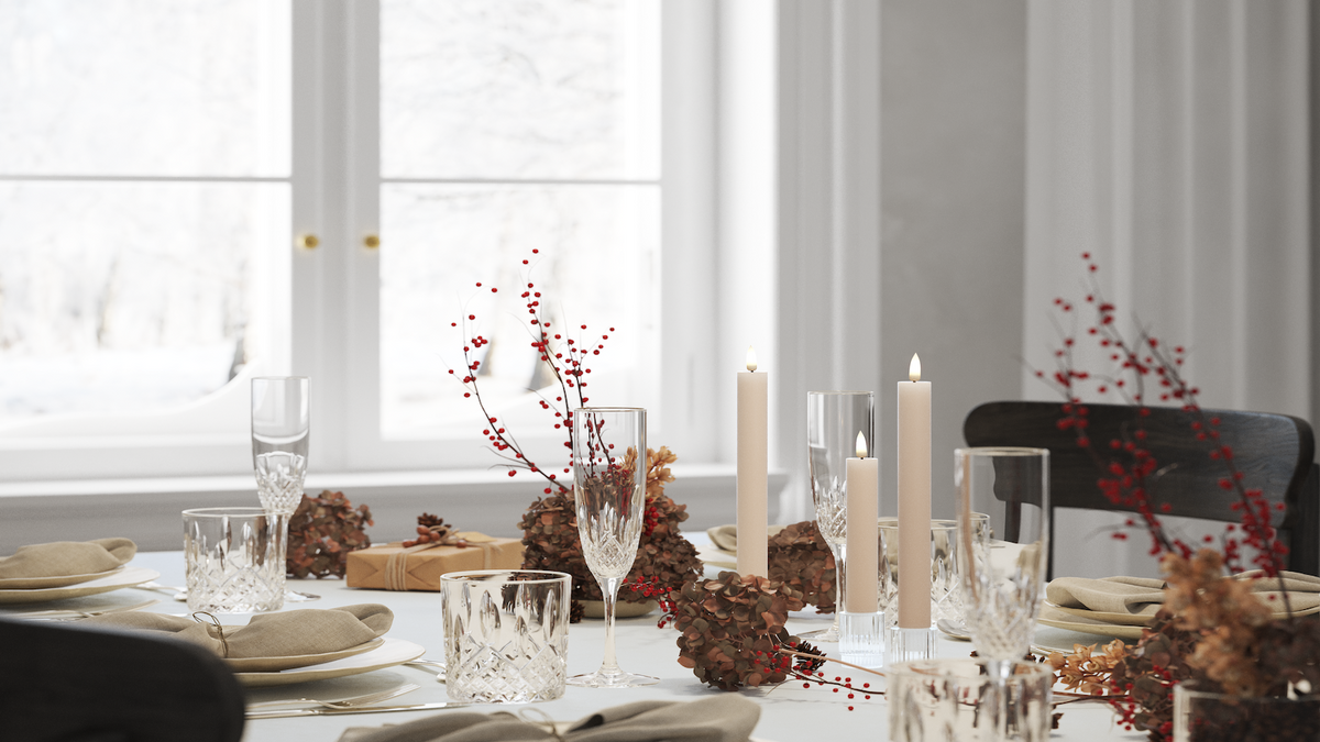 Funzione pratica del timer per il LED Candela da candelabro