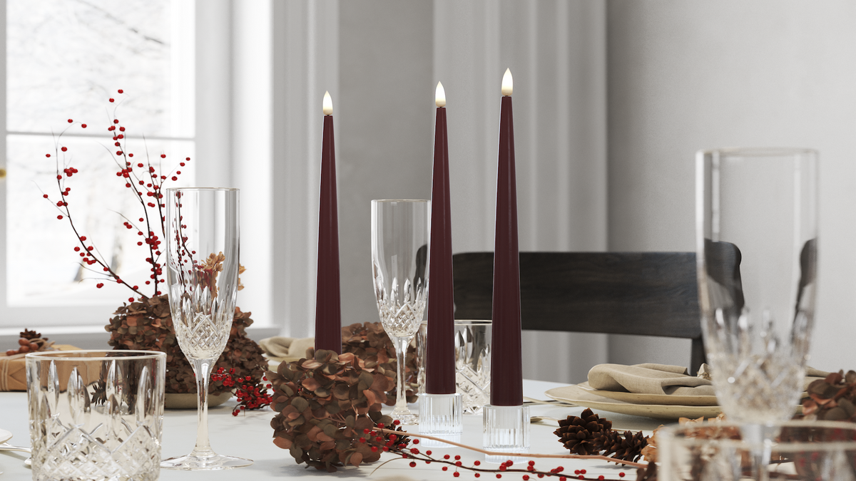 LED realistico Candela affusolata