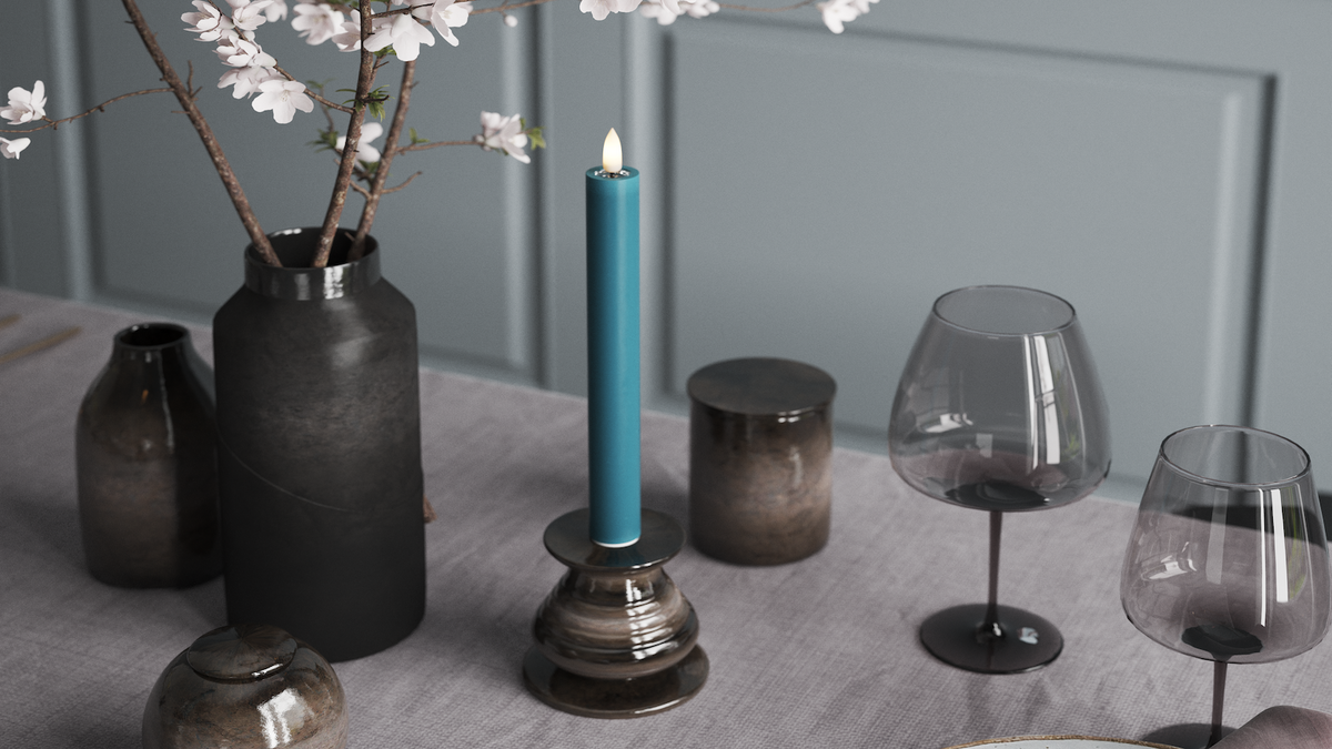 Funzione pratica del timer per il LED Candela da candelabro