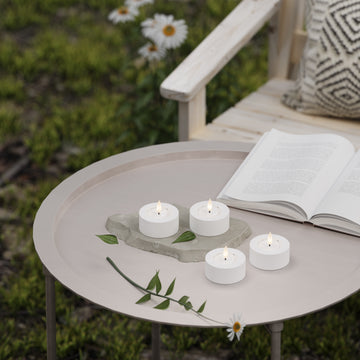 Venkovní čajové svíčky Ø 6,5 - 2 ks
