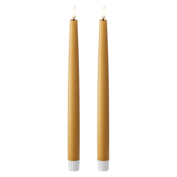 Korunka LED 2 ks, Ø 2,2 x 29 cm Kariová