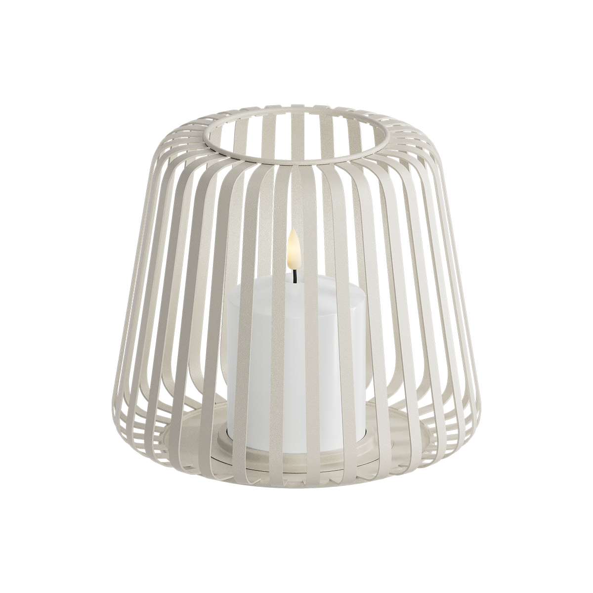 Lanterna LED Ø 20 x 17 cm Sabbia