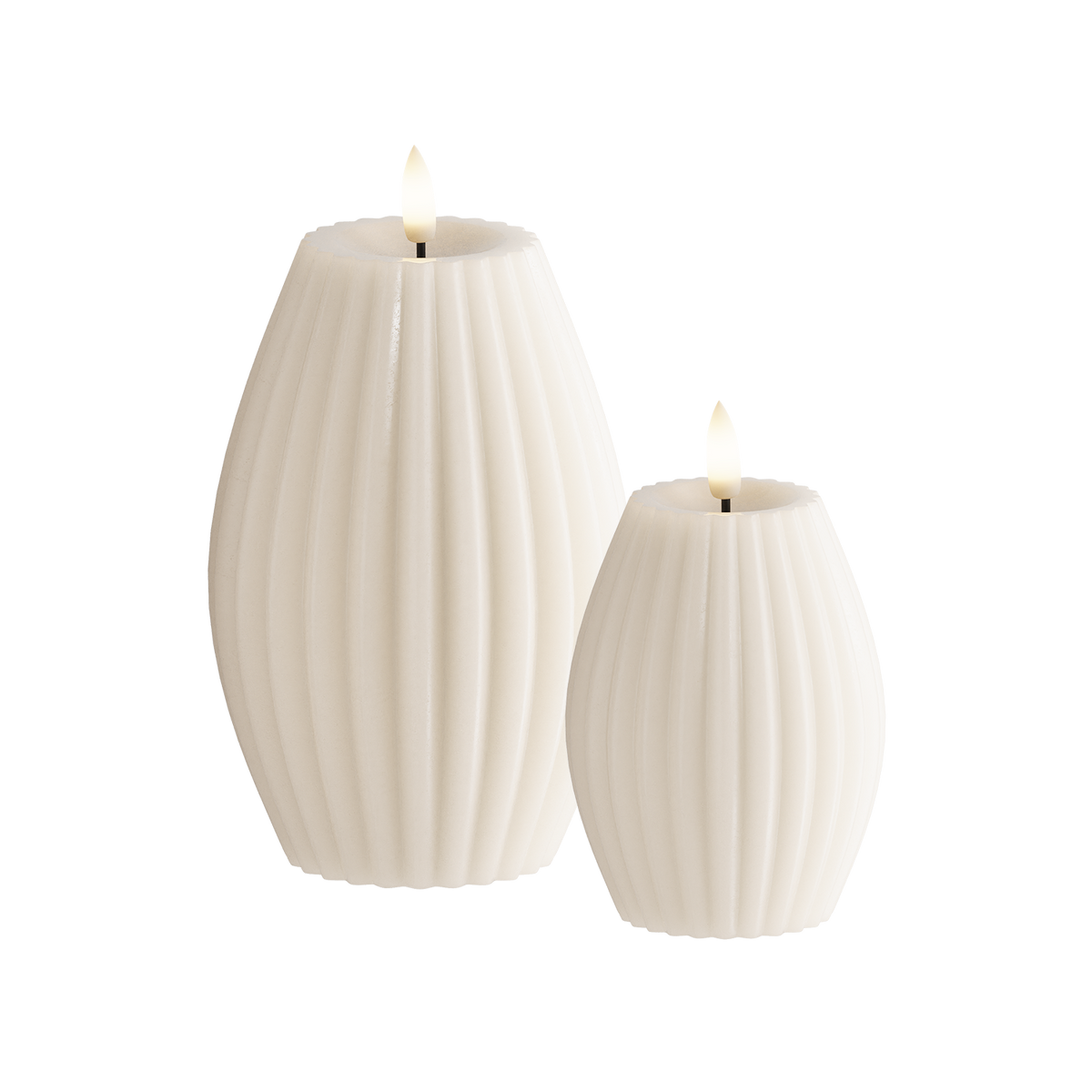 LED soonvalgusti 2 tk, Ø 7,5 x 10 + Ø 10 x 15 cm elevandiluu