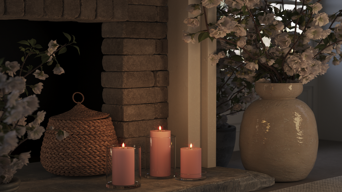 Naturlig tro LED Blokker lys med Wetlook ™ Design