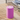 Deluxe Homeart Udendørs LED Bloklys Ø 10 x 15 cm Magenta LED udendørslys bloklys 3