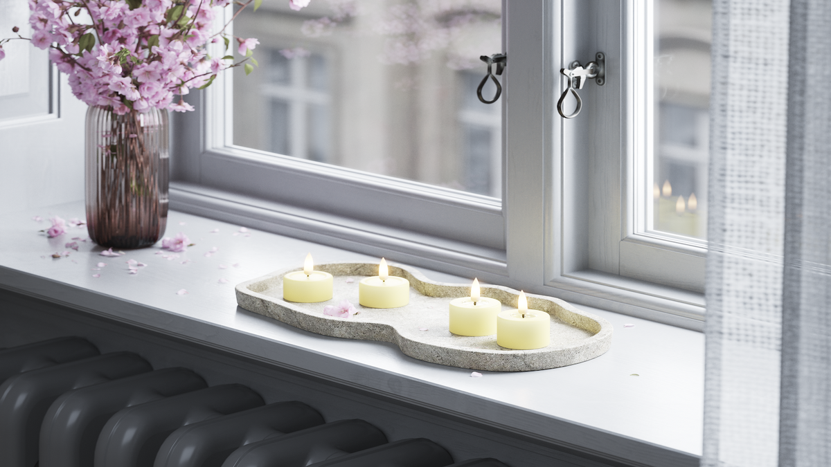 Funzione di timer pratica al tuo jumbo a LED Candela tealight