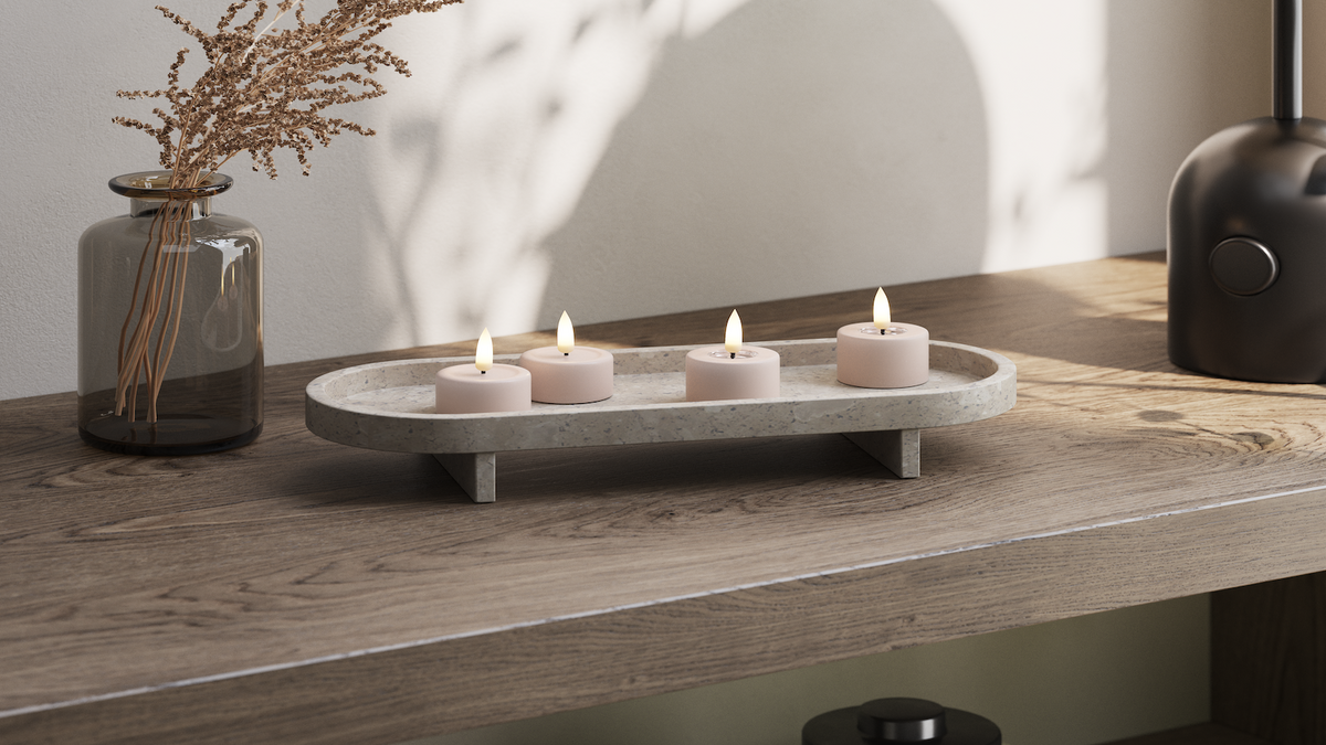 Naturlig tro LED Fyrtårn med Wetlook ™ Design